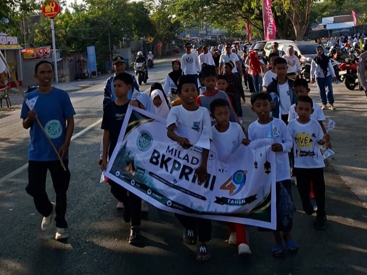 Semarak Milad ke-49 BKPRMI, Jalan Santai Bahagia Meriahkan Jeneponto
